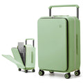 Mixi New Design Wide Handle Suitcase Men Carry-On Luggage Women Travel Trolley Case 20 Inch Cabin PC Aluminum Frame M9275