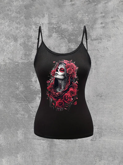 Fashionable Women's New Printed Versatile Outerwear Vest | SAMAG