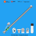 Tuya Zigbee Battery Electric Smart Curtains Roller Blinds Motor Wireless Smart Life For 20 25 28mm Tube Alexa App Remote Control