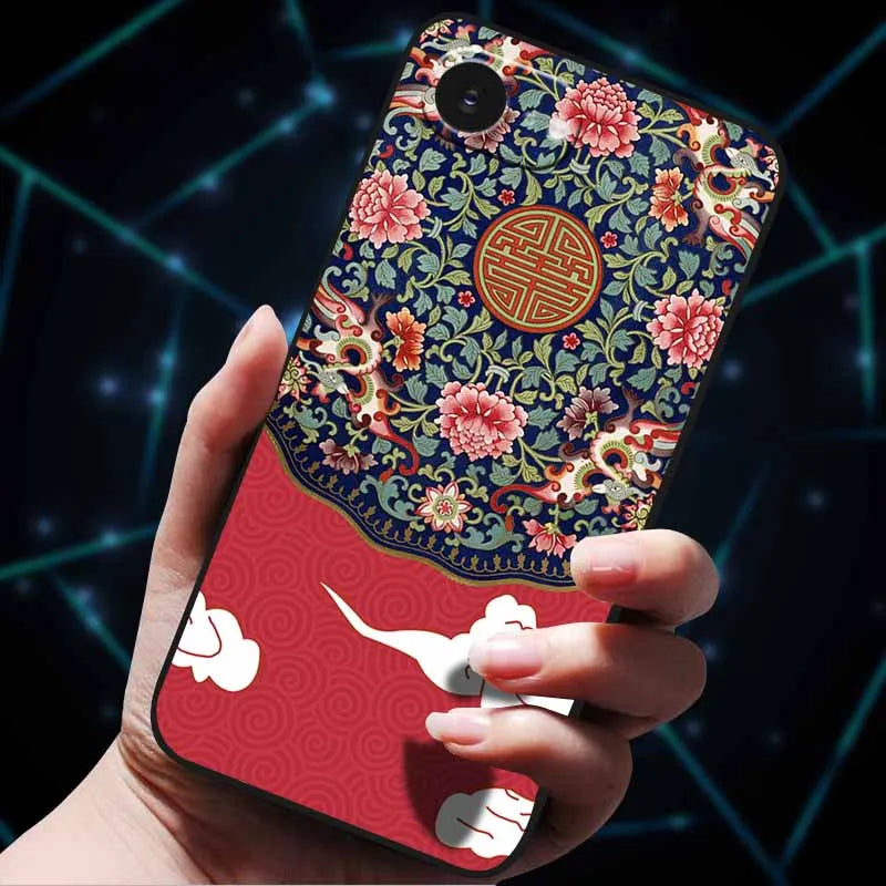 3D Flowers Emboss Fundas For iphone 16E Case iphone16 E Soft Silicone Phone Cases for iphone16 16 Back Cover Coque iphone16e Bag