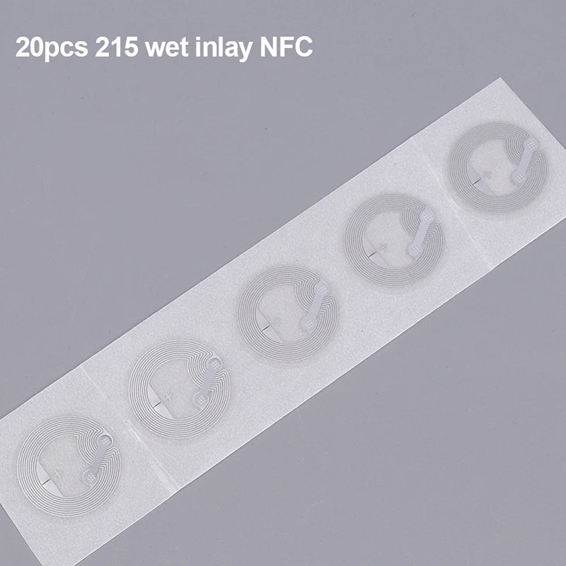 1/20/50Pcs 2.5cm NFC Labels Stickers Badges Label Sticker RFID Electronic Tag Rewritable Secret Key Sticker NFC Tags