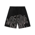 American Street Graffiti Letter Printed Sports Shorts | SAMAG