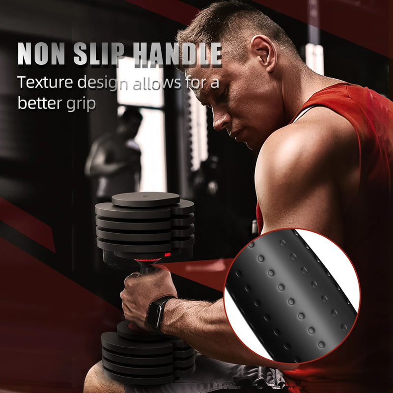 Male & Female Adjustable Dumbbells Set, Multi-spec 24kg | SAMAG