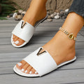 Women Slippers New Summer Flat Sandals Fashion Outdoor Comfortable Slippers Flip Fops Casual Shoes Slides Women Zapatos De Mujer