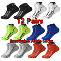 12 Pairs Summer Socks Men's Ankle Running Sports Mesh | SAMAG