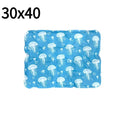 Pet Cooling Mat for Dogs and Cats, Self-Cooling Ice Silk Pad, Breathable Summer Kennel Bed for Pets, Comfortable Cooling Bed