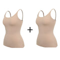 Seamless Shapewear Tank Tops Camisole Women Tummy Control Smooth Compression Vest Nude Black Women Clothing