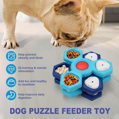 Dog Puzzle Toys Training Boredom Interactive Feeding Slow | SAMAG