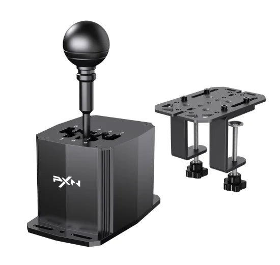 PXN SF U Manual Transmission 7+1 Racing Simulator Compatible with VD4/6/10/V99/V10Pro Steering Wheel for PC