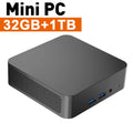 Windows 11 MiniPC Intel Core i9 10980HK Intel N150 16GB 32GB RAM WIFI6 BT5.2 4K 1TB 2TB SSD 1000Mbps Protable Gaming Computer PC