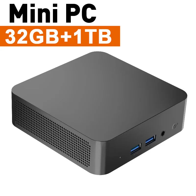 Windows 11 MiniPC Intel Core i9 10980HK Intel N150 16GB 32GB RAM WIFI6 BT5.2 4K 1TB 2TB SSD 1000Mbps Protable Gaming Computer PC