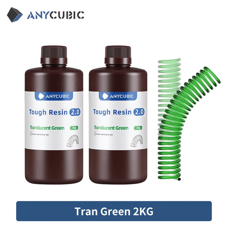 ANYCUBIC Flexible Tough Resin 2.0 405nm UV Resin High Toughness High Rigidity 3D Printer Printing Materials For Photon Mono
