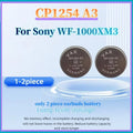 1-2pcs /lot New CP1254 A3 Battery For Sony WF-1000XM3 XM3 WF-SP900 WF-SP700N TWS Earbuds 3.7V 54mAh Z55 Z55H Batteria +tools