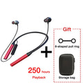 EARDECO 180 Hour Playback Bluetooth Headphones Bass Wireless Headphones Earphones with Mic Stereo Neckband Sport Headset TF Card