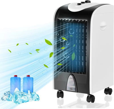 Windowless Swamp Cooler Fan Humidifier 3 Modes 3 Speeds 2 | SAMAG