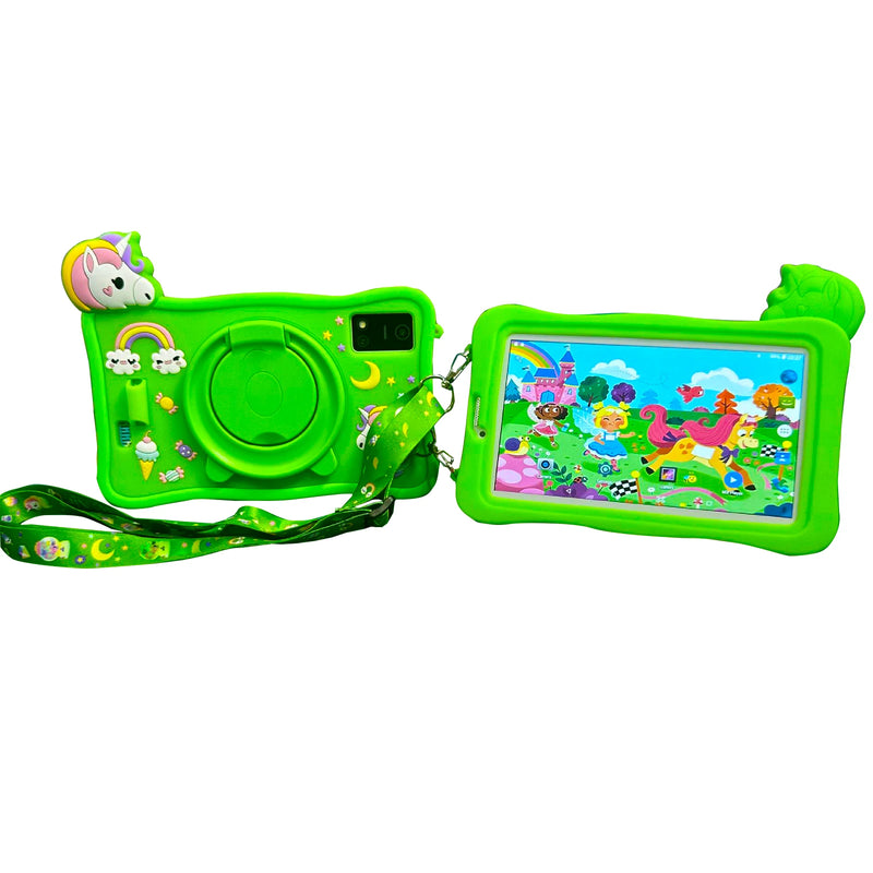 6GB RAM 256GB ROM WiFi Tablet Android 13 PC 7 Inch Kids Learning Education Tablets Children's Gift Quad-core 5000mAh Tablet PC