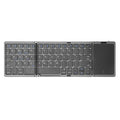 Pocket Portable Tri-folding Touchpad Foldable Keyboard Folding Wireless Keyboard for Tablets