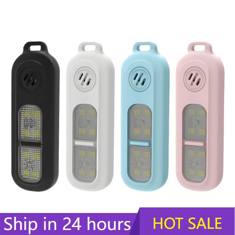 Self Defense Alarm 130dB Personal Alarm Keychain USB Rechargeable For Personal Alarms For Women Alarm Travel For Night Running