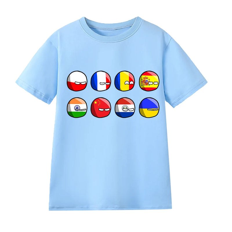 Countryball Polandballs Clothes for Summer Toddler Girls | SAMAG