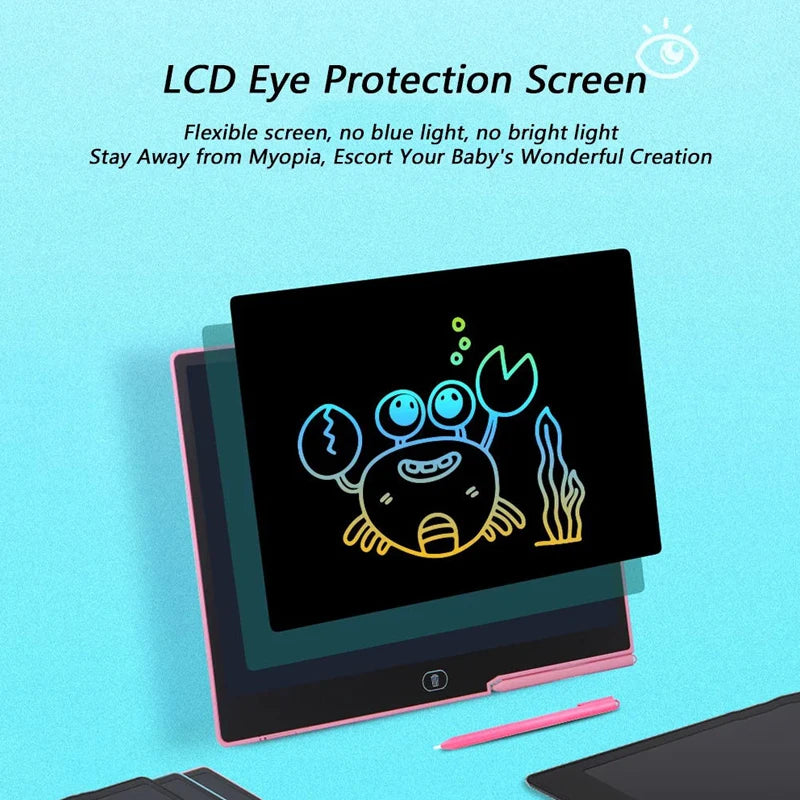 20Inch LCD Children's Drawing Tablet Toys For Girls Boys Electronic Doodle Writing Tablet Charging Handwriting Pad Children Gift