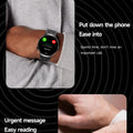 G.L Wear 2025 New Men's Smart Watch HD Display Health Tracking Bluetooth Calling Voice Assistant Sports Smartwatch