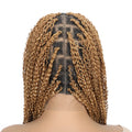 Full Lace Wigs for Black Women Long Curly Braid Wig Synthetic Hair Color 27# 613# Synthetic Wig Women Daily Use with Baby Hair