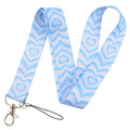 Heart Lanyard Simple Style Neck Strap for Key ID Card Cell Phone Straps Badge Holder DIY Hanging Rope Neckband Accessories