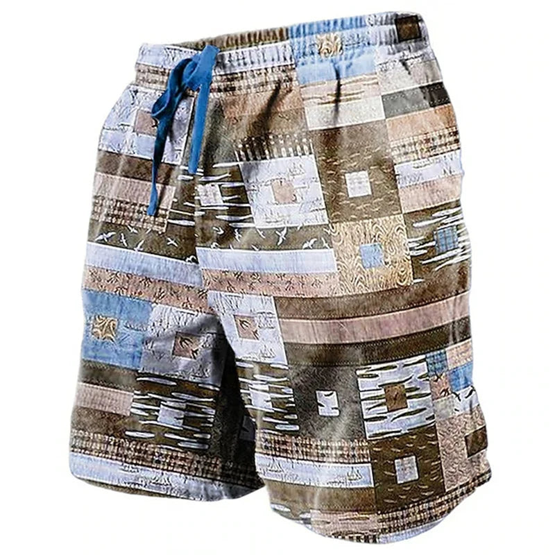 Ethnic Totem 3D Printed Men's Beach Pants Summer | SAMAG