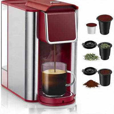 3-in-1 Single Serve Coffee Maker, Quick Brew for Pods | SAMAG