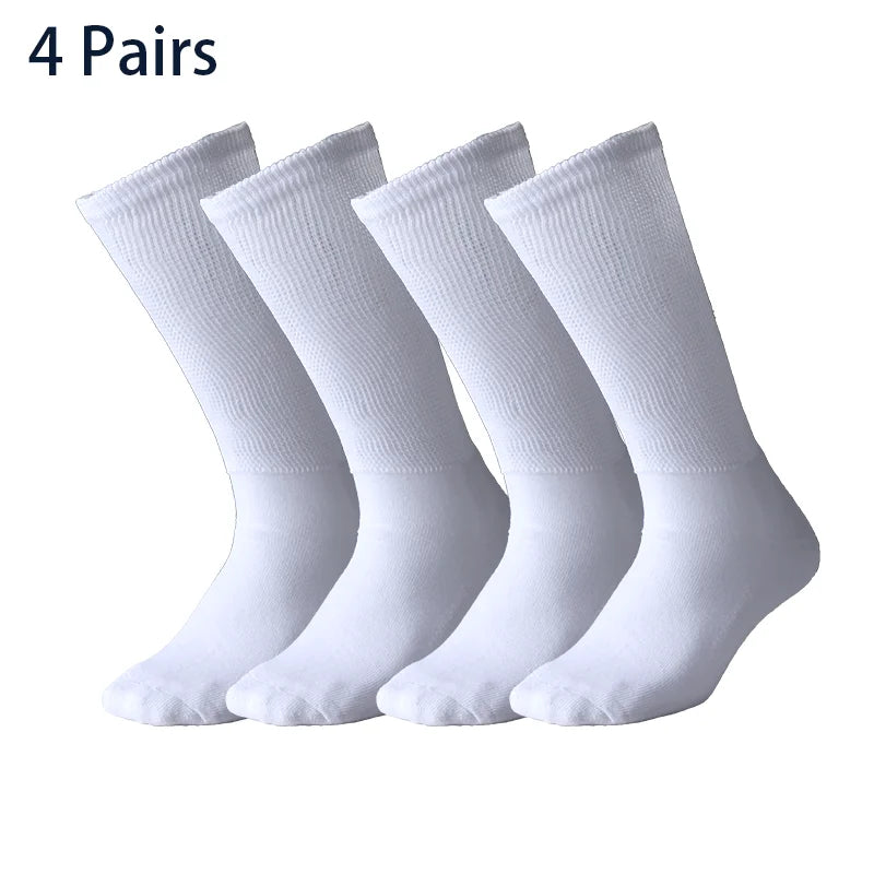 Men's Diabetic Socks Non‑Binding Top Loose Cuff, Seamless | SAMAG