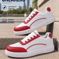 Street Style Red Skateboard Shoes For Women Comfortable | SAMAG