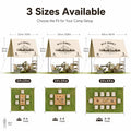 Personalized Camping Canopy Tent Custom Printed Outdoor | SAMAG