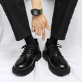 Business Office Formal Wear Casual Lace Up Men's Shoes Spring and Autumn Fashion New Breathable Anti Slip Men's Shoes 2026