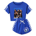 KATSEYE Costume Baby Girls Summer Casual Pajamas Set Kids | SAMAG