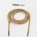 Crystal Rhinestone Diamond Shoelaces Colorful Shiny Shoe Laces Sneakers Shoelace Clothes Bags Belt Accessories Round 4mm 1PCS