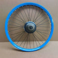 22/24/26 Inch Aluminum Alloy MTB Wheelset, Disc Brake, 7/8/9 Speed Rear Hub, with Tires