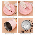 500ML Thermo Cafe Coffee Mug Car Thermos Mug LeakProof Travel Thermo Cup for Tea Coffee Stainless Steel Water Bottles for girls