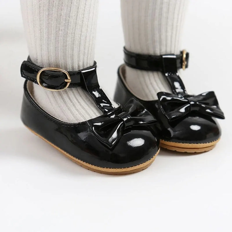 Baby Girl Casual and Comfortable Solid Color Mary Jane - View 7 | SAMAG