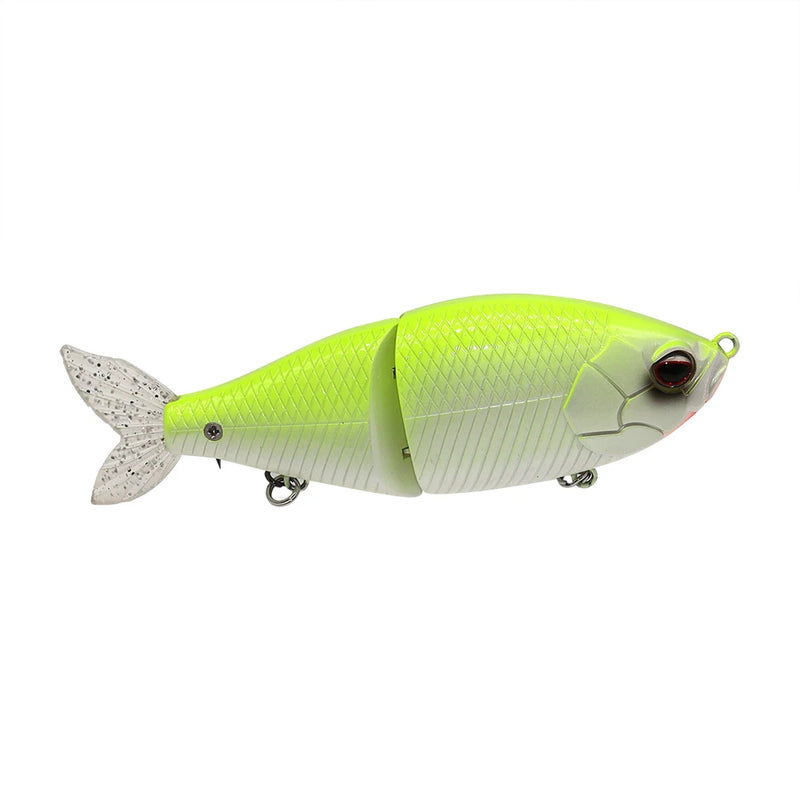 Floating Fishing Swimbait Lure with Soft Tail Jointed | SAMAG