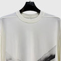HKSH Spring Summer New Men's RO Style Round Collar Printed T-shirt Oversized Chic Cotton Chic Top American Loose Y2K Tees HK4638