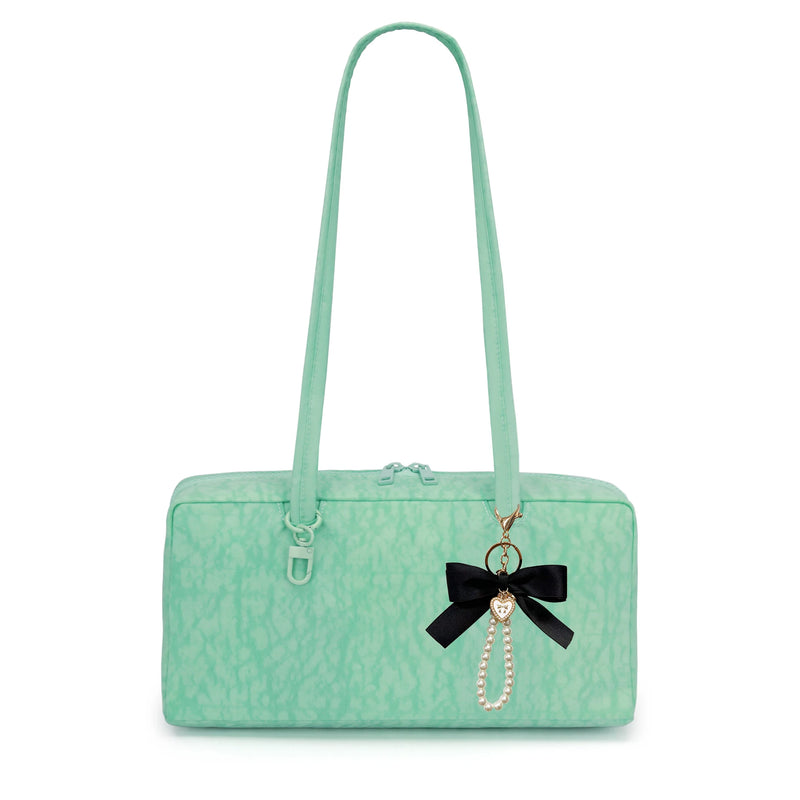 Slouchy Tote Bags Polka Dot Nylon Bowler Bag For Women Hobo Bags Large Shoulder Bag For Travel Work College Nylon Bowler Bag For Women Slouchy Lightweight Crescent Bag With Zipper Travel Tote Bag For Women Sandproof Swim Pool