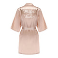 Champagne Women's Bride Bridesmaid Robes for Bridal Party | SAMAG