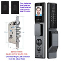 Waterproof Outdoor Smart  Lock Wifi Alexa Tuya APP Aluminium Alloy Material Fingerprint Password Smart Door Lock With Camera