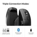 Keychron M6 Wireless Optical Mouse 2.4GHz & Bluetooth Type-C Mice 3395 Sensor 1K Polling Rate