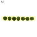 DIY Miniature Garden Decor Durable Static Scenery Model Landscape Wargame Grass Tufts Building Layout Sand Table Flower Cluster