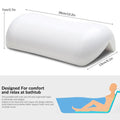 Non-Slip Spa Bathtub with Suction Cups Bathroom Supply Neck Support Bath Pillow Head Rest Tub Accersories Cushion