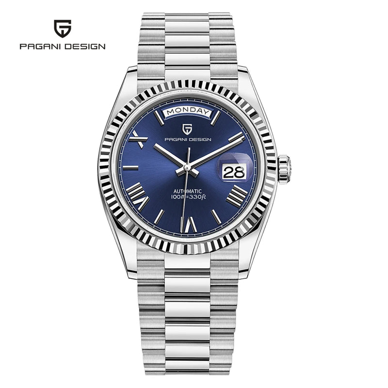 2026 New PAGANI DESIGN DD36 Mens Mechanical Watches Gold Luxury Automatic Watch For Men AR Sapphire Mirror Waterproof Gift Clock