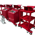 Automotive road emulator for automotive chassis testing