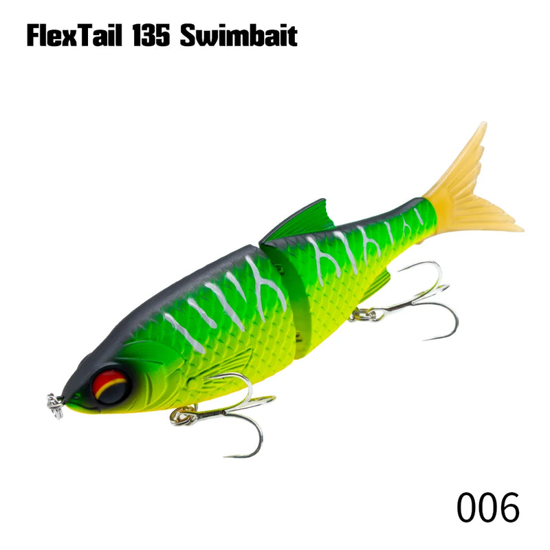 Hunthouse FLEXTAIL 135 Pencil Swimbait Fishing Lure | SAMAG