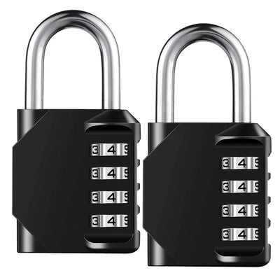 Combination Lock Resettable 4 Digit Padlock | SAMAG